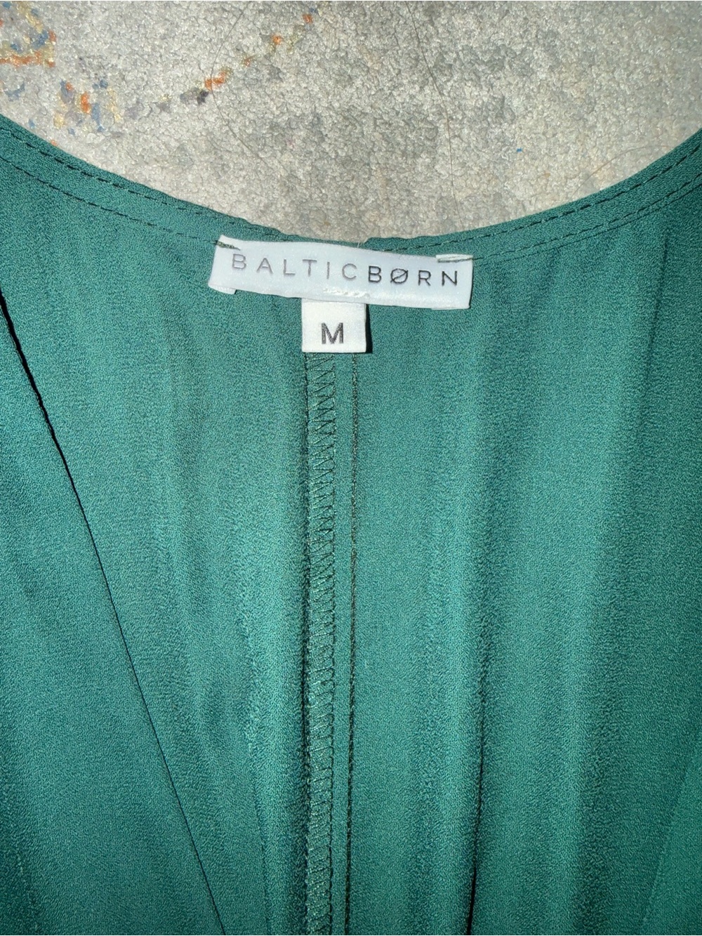 Baltic Born Teal Green Maxi Dress